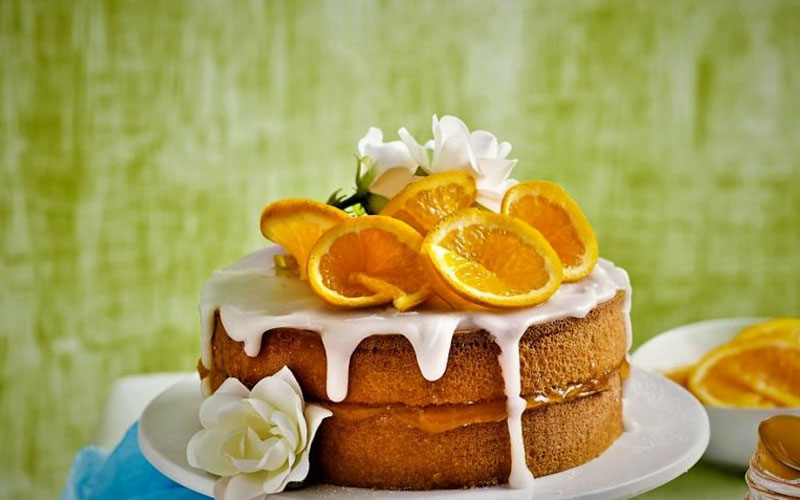 پودر کیک پرتقالی ملک ، دس تو دس